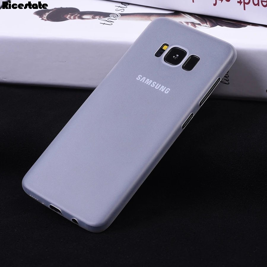 Ricestate чехол для Samsung Galaxy S8 Plus s7 Edge S9 Ультратонкий матовый полипропиленовый
