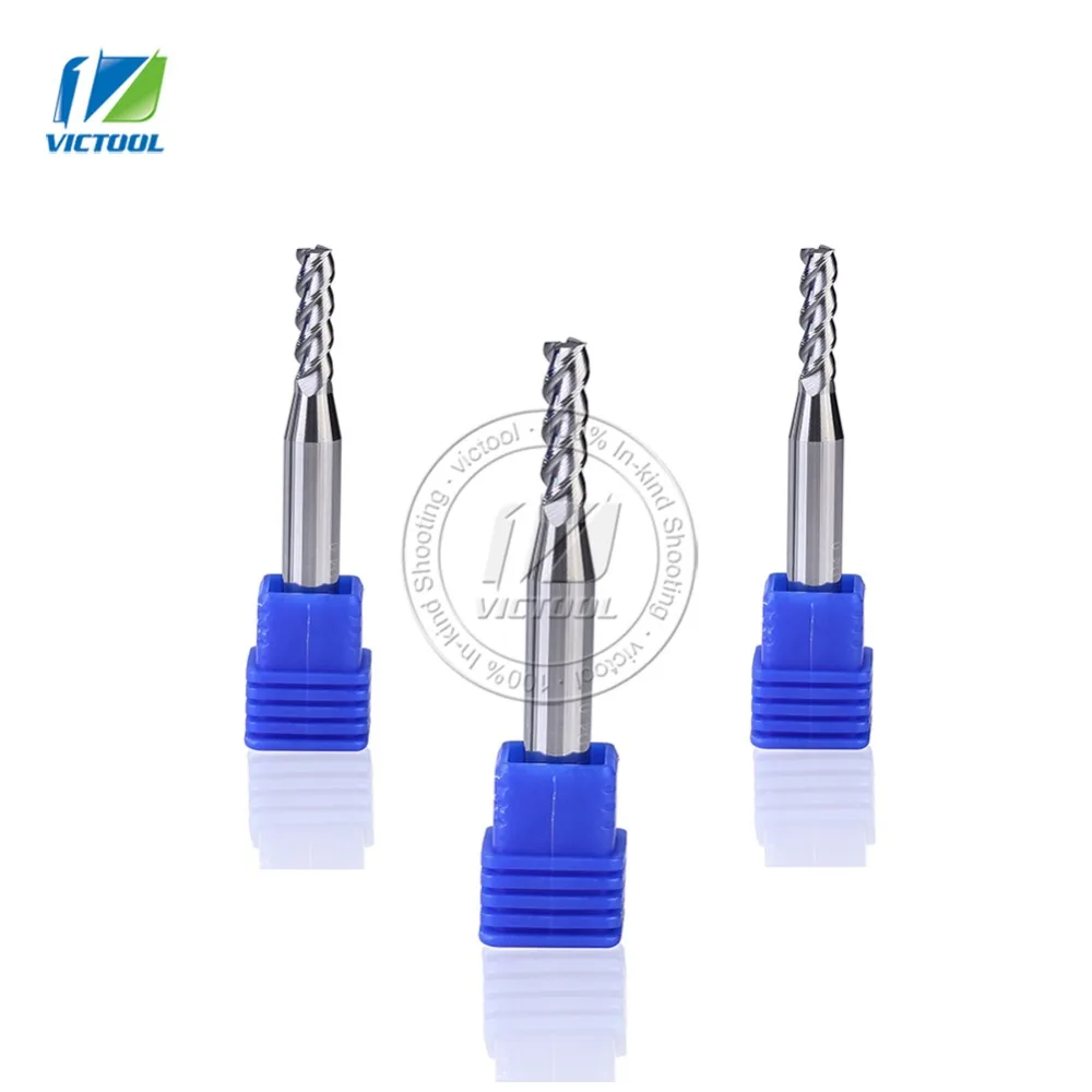 

1pc AL-2E-D10.0/D12.0 2 Flute Flattened End Mills With Straight Shank Cutting Edge Milling Tools High Machining Efficiency Tools