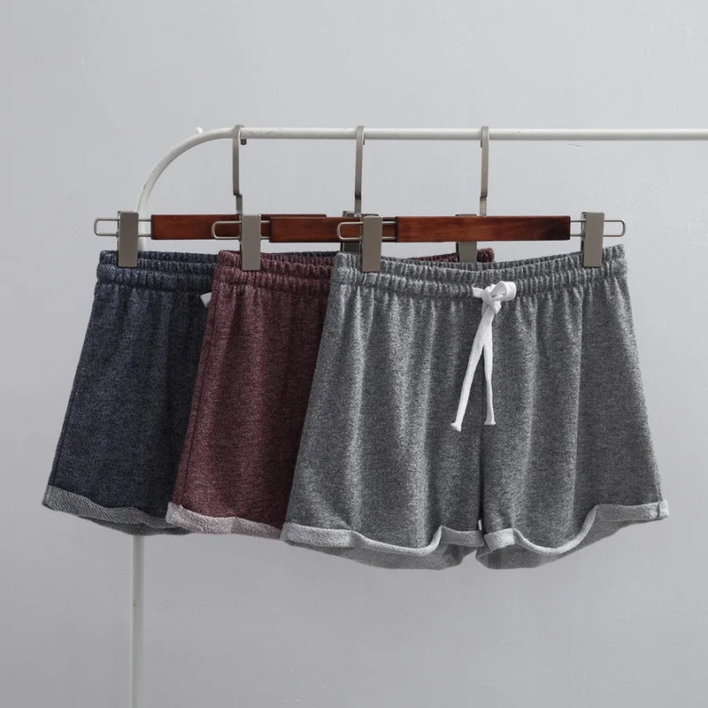 

ALICENO Hot Sale European Style Women Shorts Causal Cotton Sexy Home Short Women's Fitness Shorts W19042801