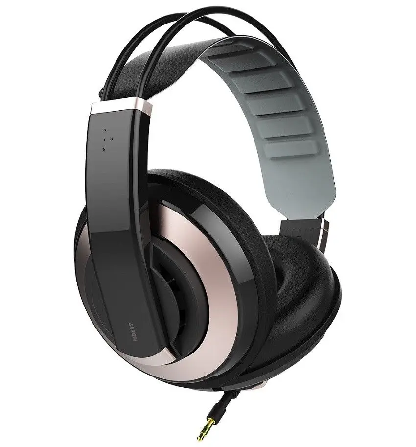 Superlux HD687 высокоточные полуоткрытые головные наушники для монитора студийные
