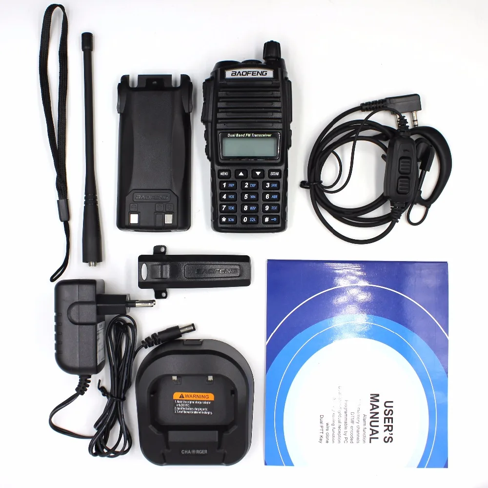 BaoFeng обновления UV-82 UV-82HX рации 8 Вт двухдиапазонный УКВ UV-82-8W Walkie Talkie 10 км tri мощности UV82 8 Вт радио