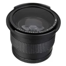 Lightdow52 mm 0.35x lente de peixe, grande angular + lente macro para nikon d7100 d5200 d5100 d3100 d90 d60 com lente de 18-55mm