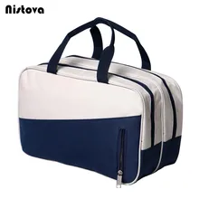 Мужское или женское отделение для сухого и мокрого водостойкого портативного пляжа большой емкости нейлоновая сумка для мытья для путешествий или хранения ткани