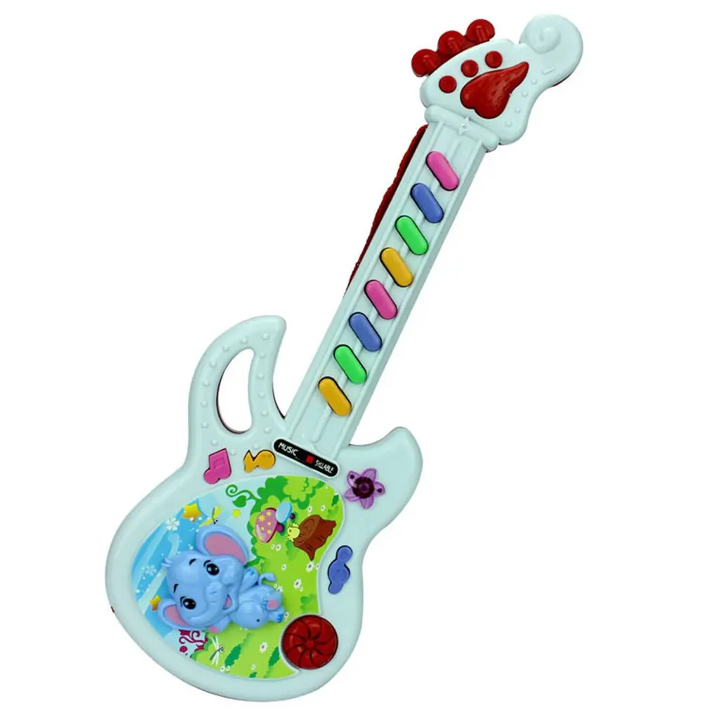 Electric Guitar Toy Musical Play Kid Boy Girl Toddler Learning Electron * 