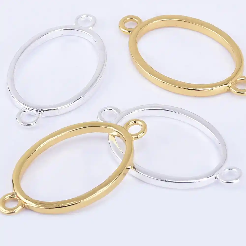 open back bezel for resin