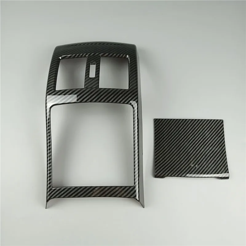 ABS углеродное волокно Стиль задняя крышка выхода воздуха Накладка для Mercedes Benz A W176 GLA X156 CLA C117 B W246 класс салонные аксессуары