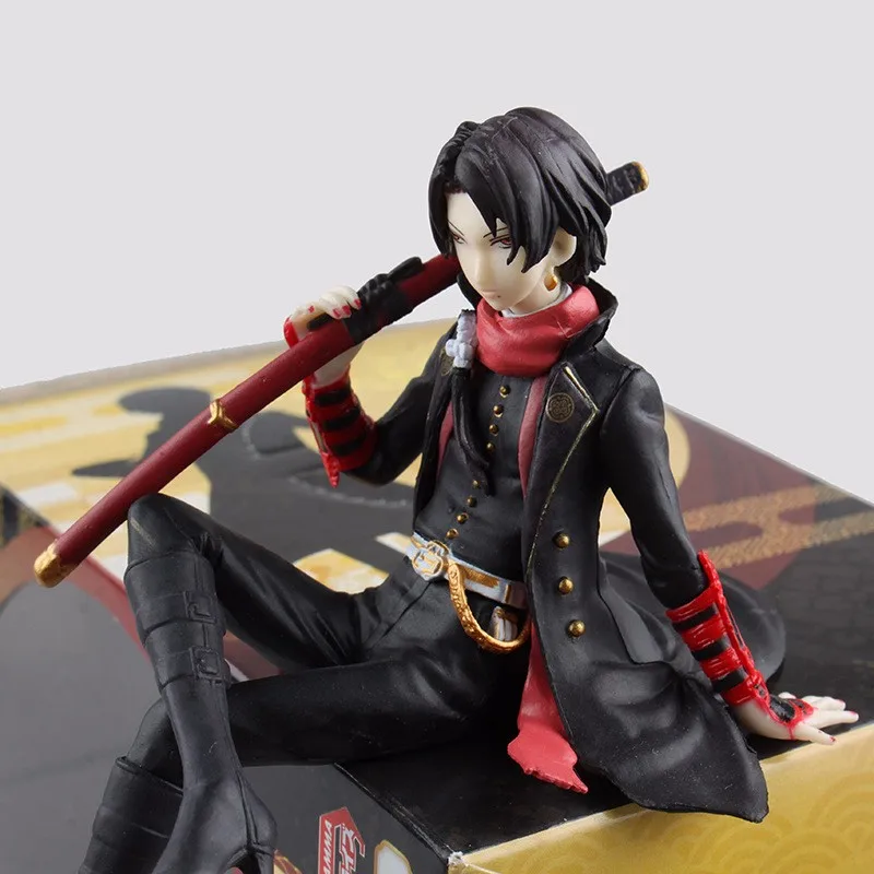 Горячая аниме Рисунок 14 см Touken Ranbu Online Kiyomitsu Kashuu 1/8 Масштаб Окрашенные ПВХ фигурку Коллекционная модель игрушки