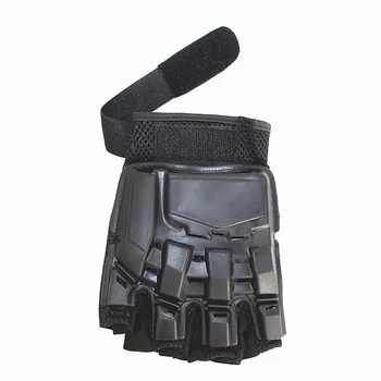 

Military Tactical Half Finger Gloves Outdoor Sport Hiking Riding Cycling Non-slip Protection Glove Men's Armor Motorcycle Gloves