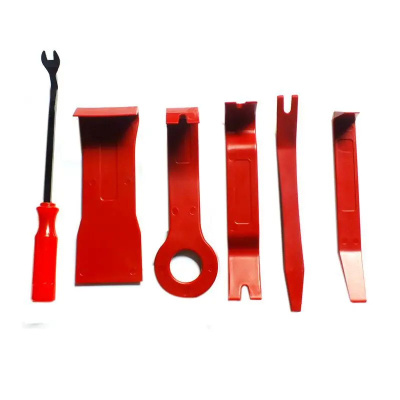 

6pcs/set Plastic Car Repair Tools Auto Interior Dash Stereo Door Clip Panel Trim Open Removal Tool Kit with 4inch Screwdriver