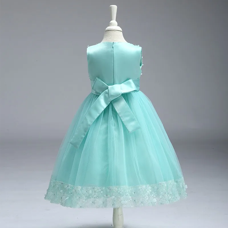 Kid Girl Party Dress Flower (21)
