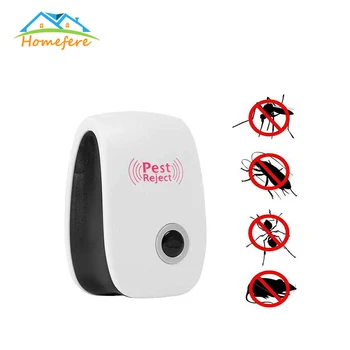 

Electronic Ultrasonic Healthy Rechargeble Anti Mosquito Insect Pest Reject Mouse Repellent Repeller Practical Home EU/US Plug