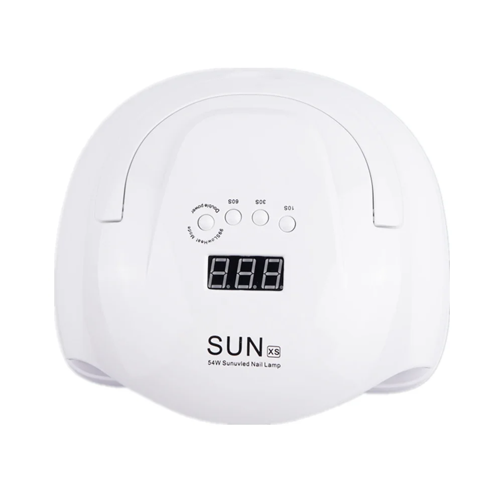 

Professional 54W Portable UV LED Lamp for Nails Dryer Manicure LCD Sun Ultraviolet Ice Lamp Gel Lamp All for Nails Polish Light
