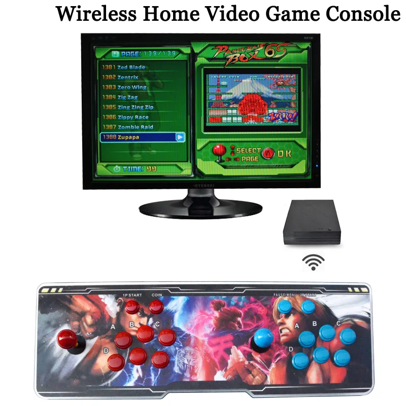 Buy streetfighter VI wireless arcade home video game