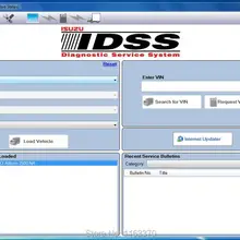 Для Isuzu G-IDSS экспорт,08-Isuzu диагностическая сервисная система работа с адаптером DPA5