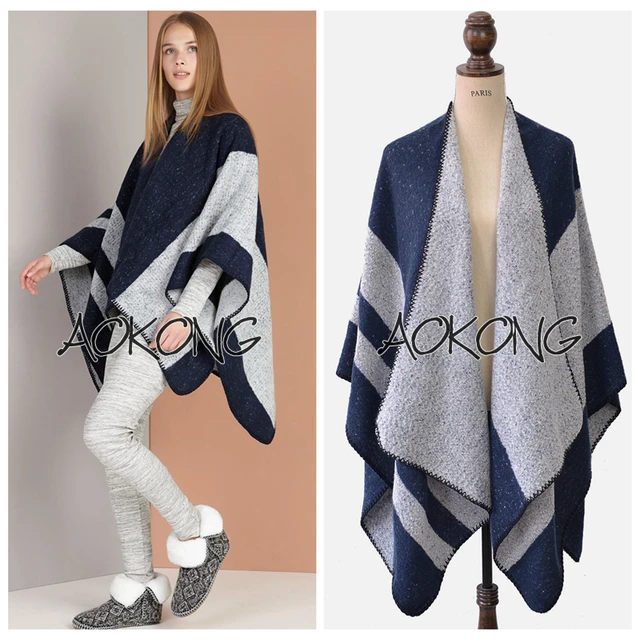 poncho hiver 2016