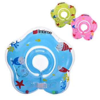 

New Inflatable Ring Double Independent Airbag Structure Inflatable Wheels Circle Swimming Ring Neck Ring For Baby Swimming