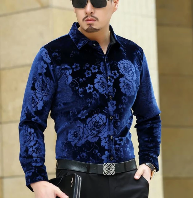 Black Blue Dress Shirts