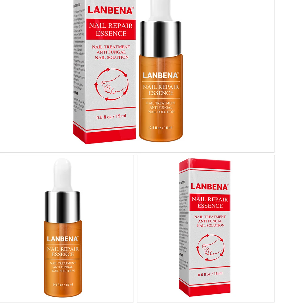 LANBENA ремонт ногтей эссенция сыворотка Лечение от грибка удаление онихомикоза