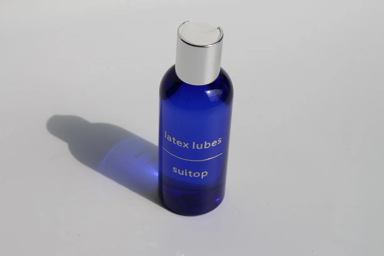 Tanie Lateksowe lubes gumowe 100ml (lubes jest przezroczysty)