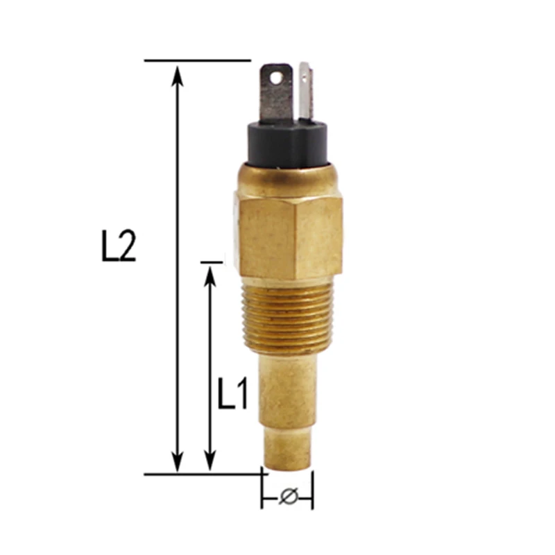 M14x1.5 до 1/8 ''NPT масла Температура Сенсор Отправитель для масла Температурный датчик 120 градусов будильник Temp