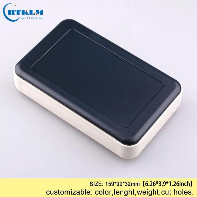 

Handheld plastic enclosure for electronics diy instrument case abs plastic junction box diy speaker box 159*99*32mm 7PCS/LOT