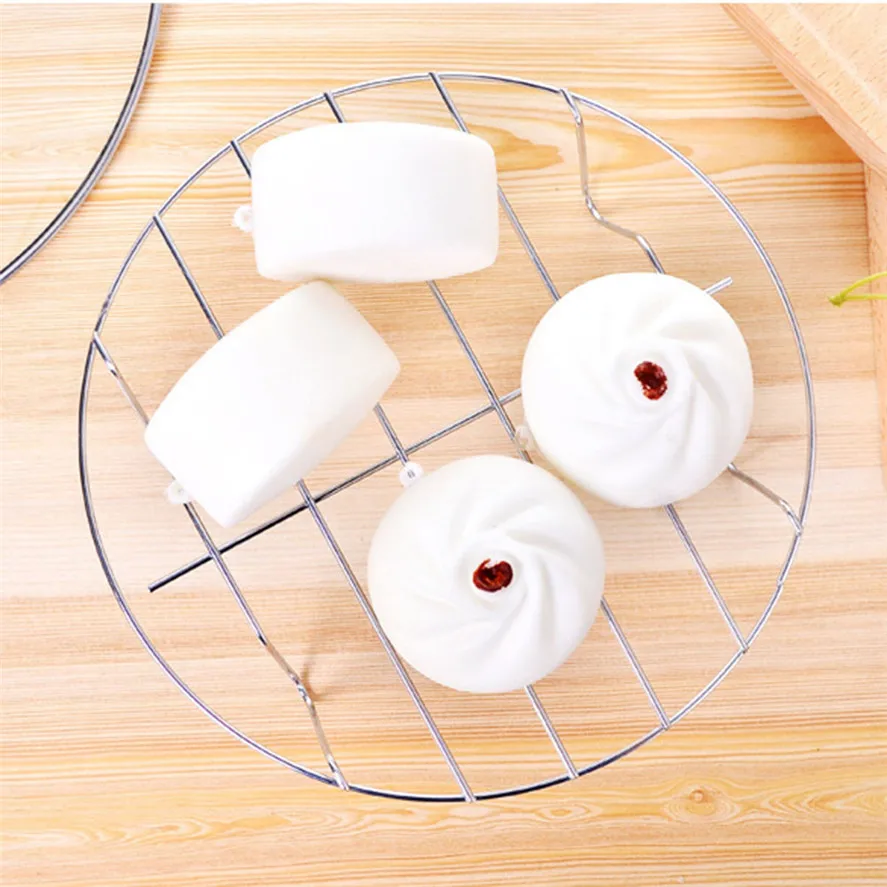 New Kitchen Steamer 1PC Cooking Rack Round 304 Stainless Steel Baking