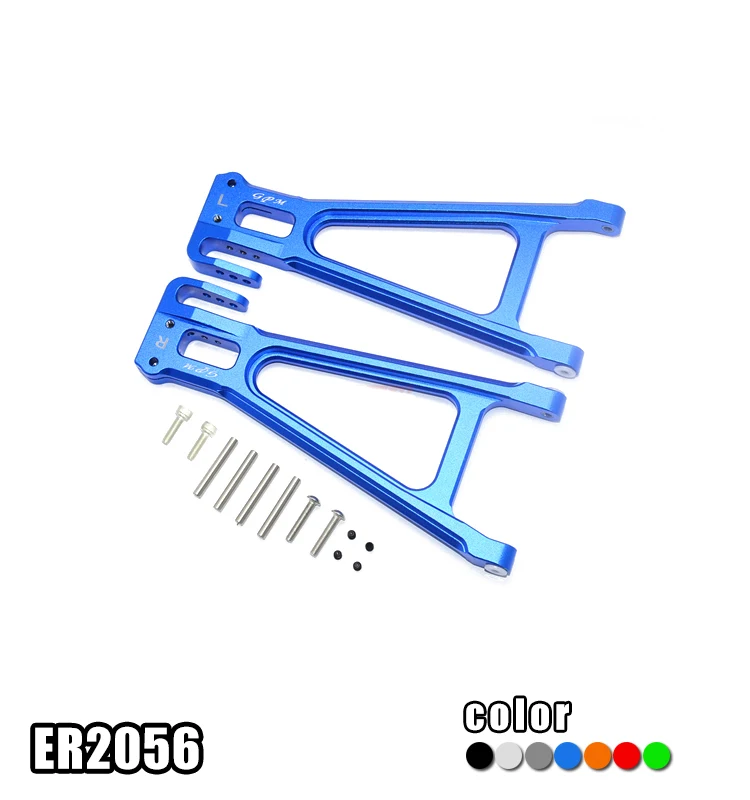 

1Pair E-REVO Rear Lower Suspension Arm ER2056 Aluminum Fixed Hem Arms for RC Cars Upgrade Accessories