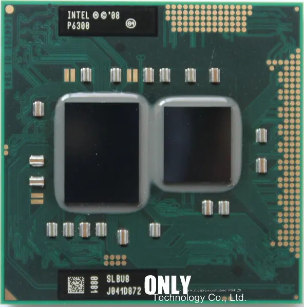 Процессор Intel Pentium P6300 3 м кэш, 2,26 ГГц Поддержка HM55 H57 H55 ноутбук процессор