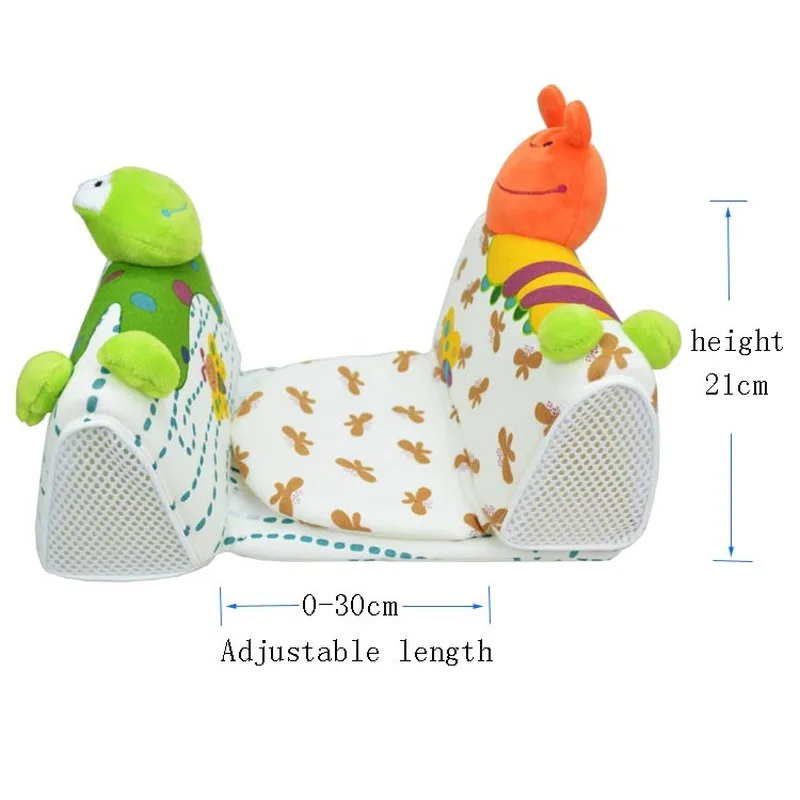 

Newborn Baby Can Adjust The Size and Side Pillow Pillow Baby Cute Small Animal Roll Roll Proof Pillow Decorative Baby Pillows