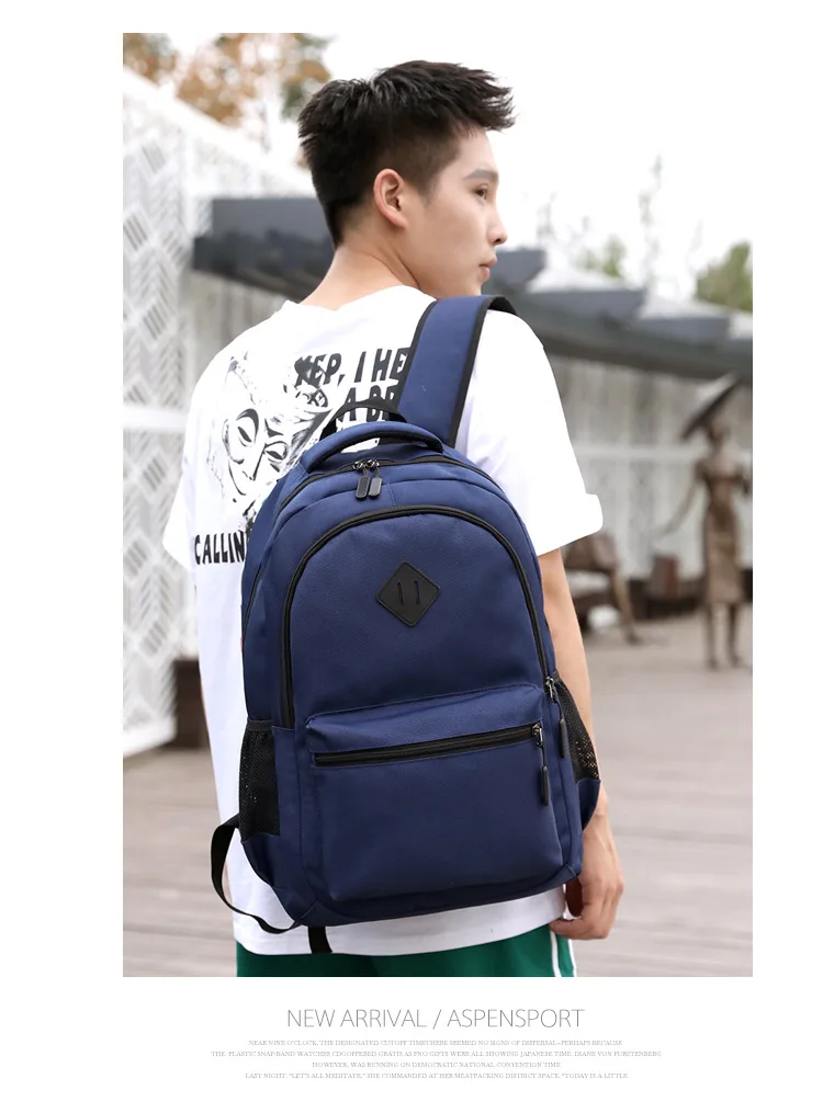 Men USB Charging Laptop Backpack Casual Design Women Waterproof Travel Backpack for Teenager Boy Fashion Girls School Bags