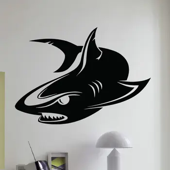 

WALL DECAL VINYL STICKER ANIMAL PREDATOR SHARK SEA OCEAN DECOR