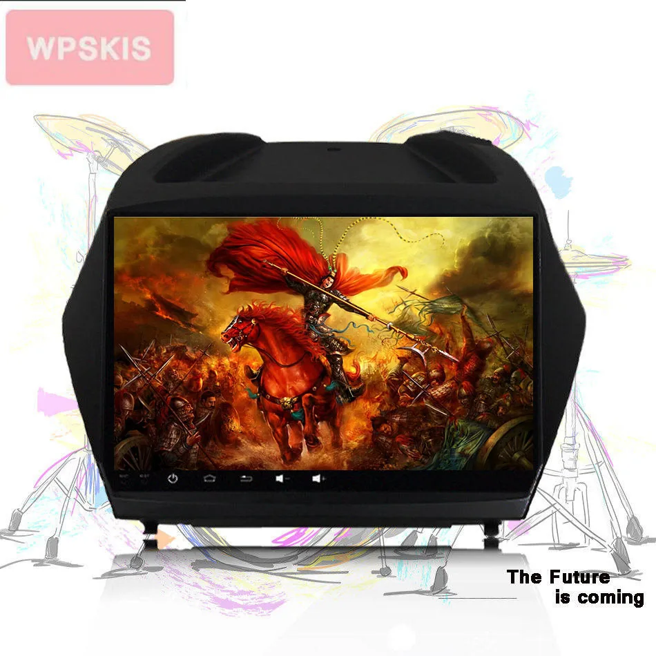 В dash 10 ''ips экран Авто Музыка Видео a/v с gps 4g wifi для Hyundai IX35 Tucson 2011 Лучший android 0 8 core