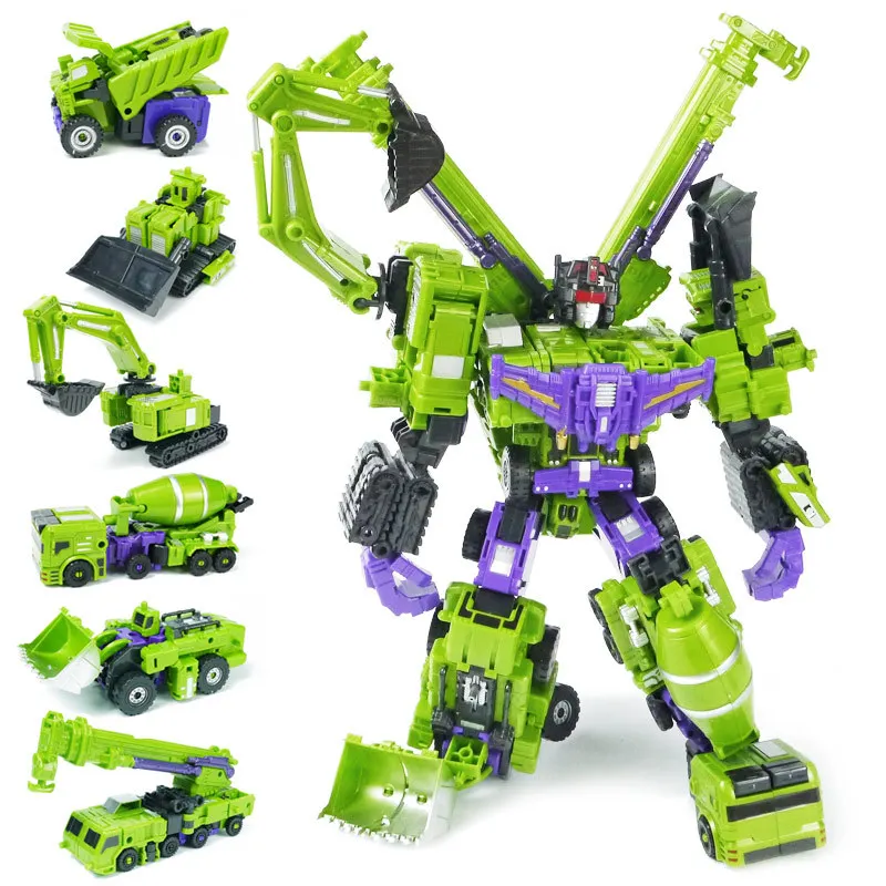 

42CM Devastator Big Size Transformation Classic Toy Boy Action Figures Robot Model Constructions Anime Engineering Vehicle Gift
