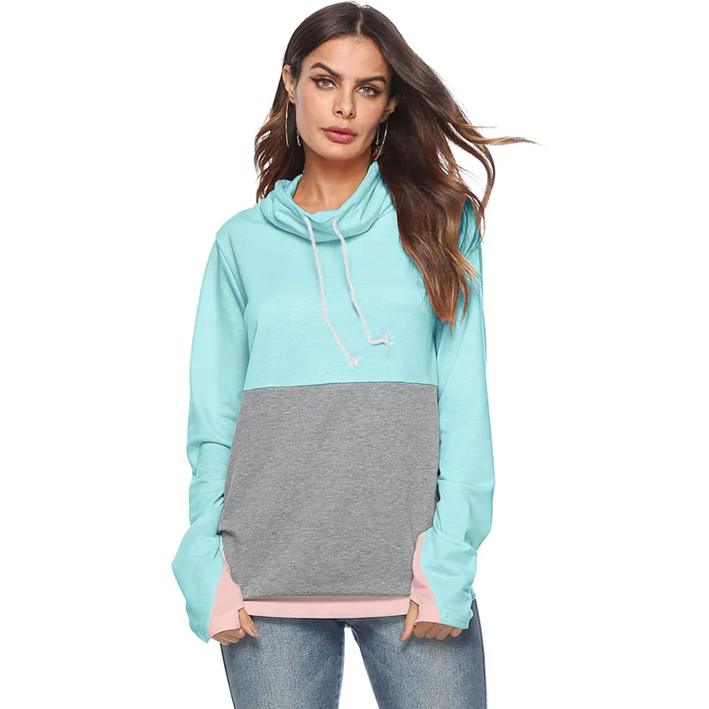 Aphrodite Home Turtleneck Hoodies Sweatshirts Women