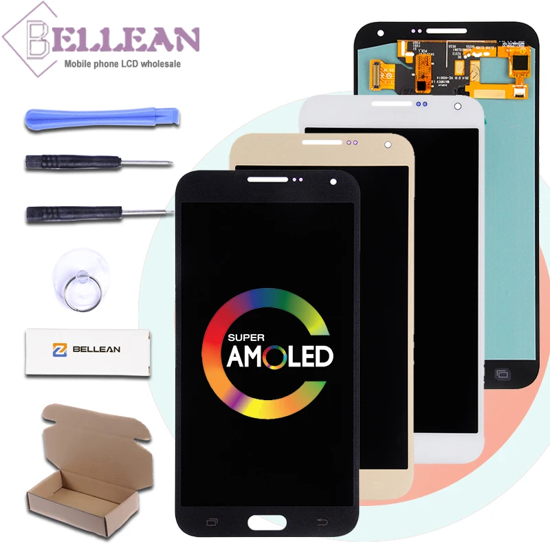 Dinamico Discount For Samsung Galaxy E7 LCD E7000 E700 Display With Touch Panel Glass Screen Digitizer Assembly Free Shipping Dinamico Discount For Samsung Galaxy E7 LCD E7000 E700 Display With Touch Panel Glass Screen Digitizer Assembly Free Shipping