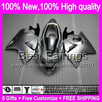

FairingGloss silver For HONDA CBR1100XX 96-07 CBR1100 XX 42B3 CBR 1100XX 96 97 98 99 00 01 02 03 04 05 06 07 1100 XX +decal