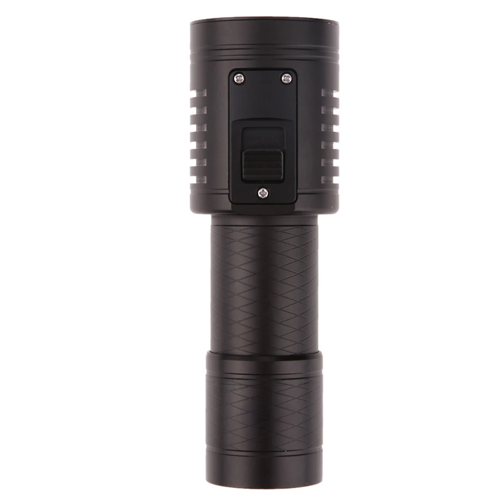 

Pro Diving Flashlight 4 LED Waterproof Diving Photography Light Torch 200m Underwater Hand-held Split Flashlight Professional