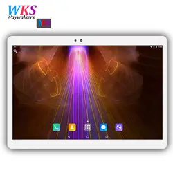 Бесплатная delive 10,1 дюймов Восьмиядерный 3g/4 г телефон android 7,0 tablet PC 1920*1200 4 ГБ + 32/64 ГБ Встроенная память Wi-Fi Bluetooth gps FM таблетки + подарки