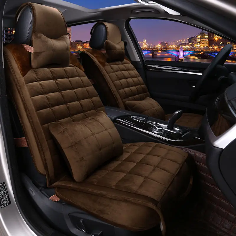 5Seats( Front+Rear) Car Seat Cover Cushion For Ford Edge Mondeo