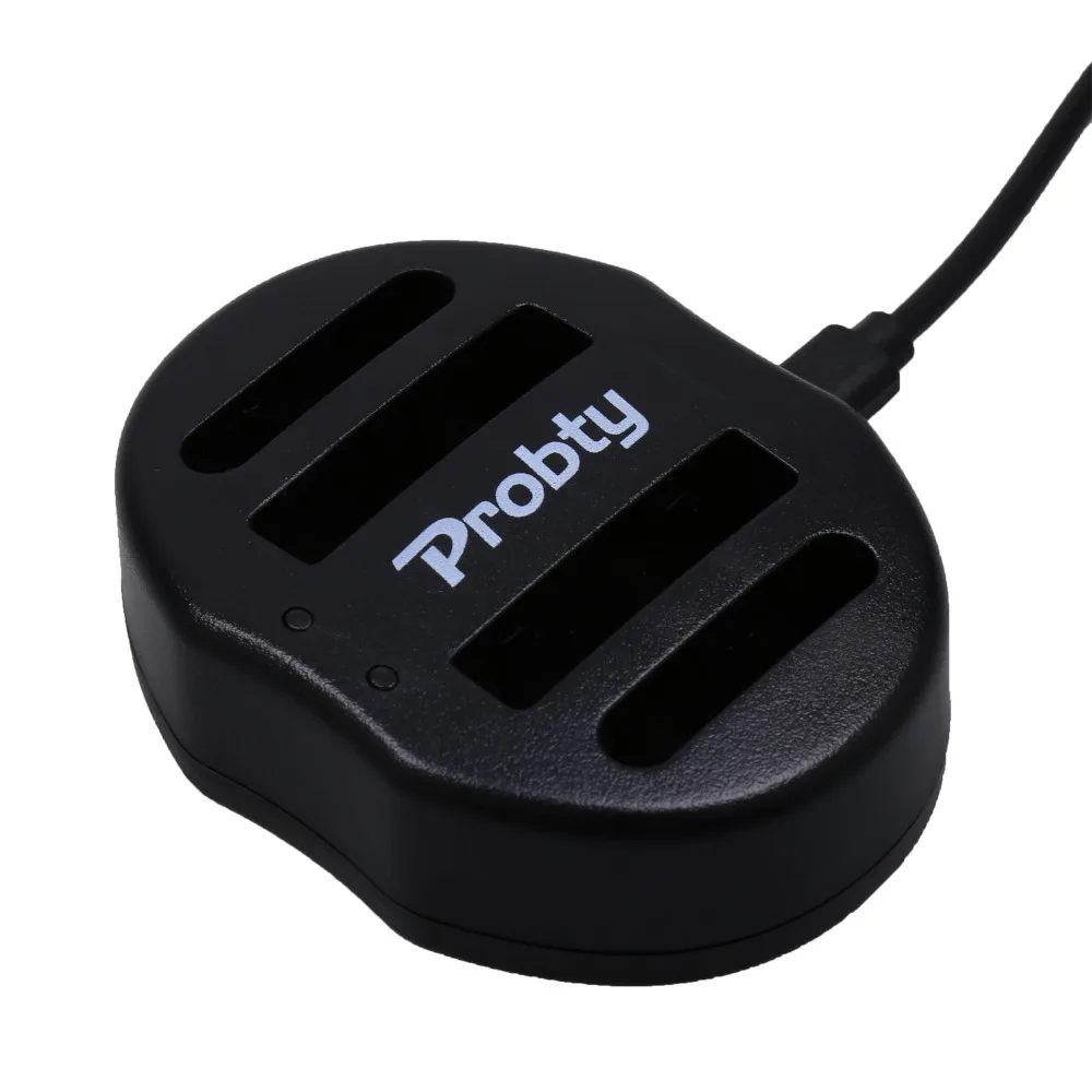 PROBTY EN-EL19 EN EL19 ENEL19 EL5 USB двойное зарядное устройство для Nikon Coolpix EX-S200 S100 S2500 S2600 S2700 S3100