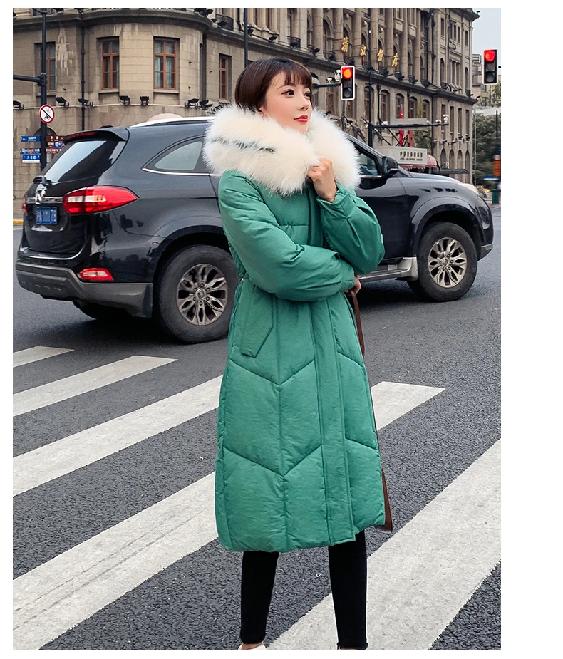 KUYOMENS Women Winter Coat Lady Jacket Warm Woman Parkas Female Overcoat High Quality Coats Girl's New Winter Clothes