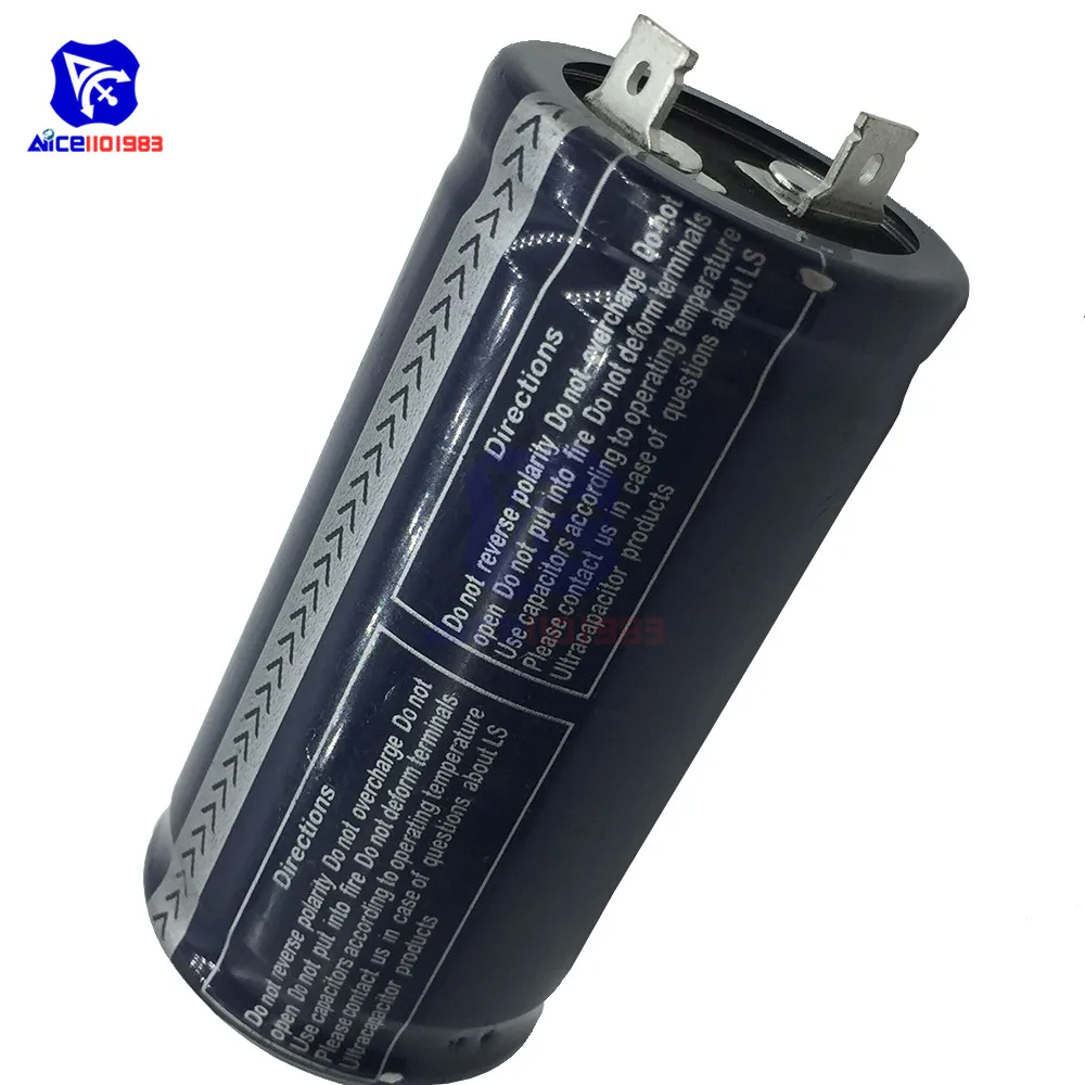 Ultrakapactor 2 8 В 600F 72*35 мм низкочастотный конденсатор супер фарадный ESR 2.8V600F 72x35 для