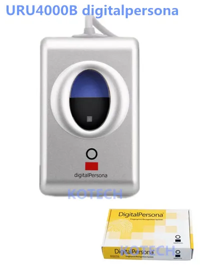 Цифровой считыватель отпечатков пальцев DigitalPersona USB биометрический сканер URU4000B