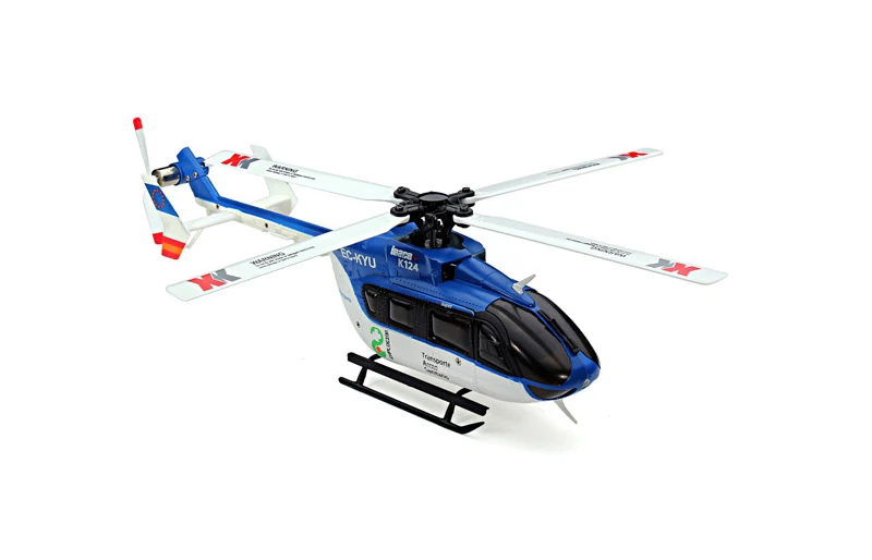 XK k124 6ch бесщеточный ec145 3d6g Системы вертолет RTF