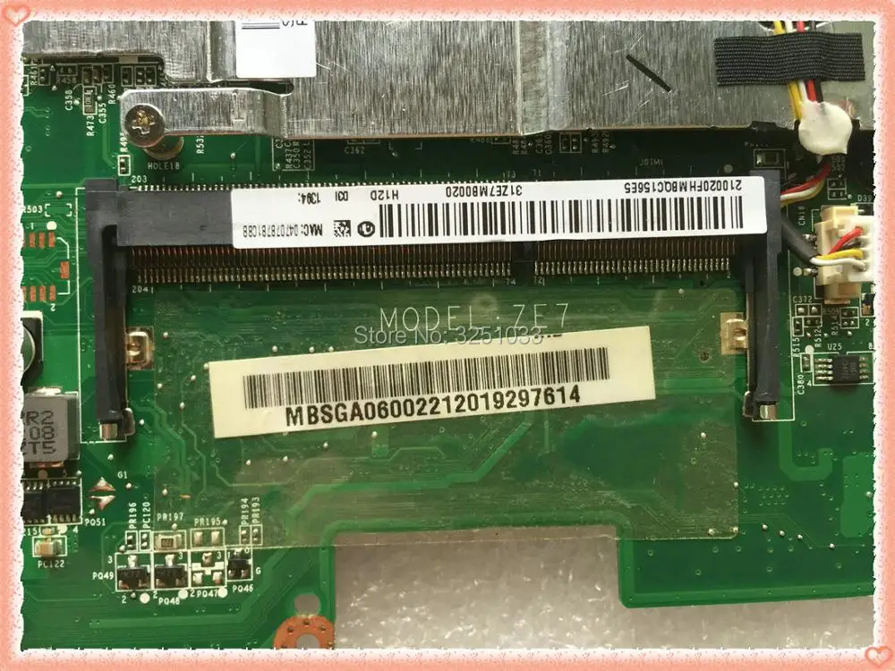Материнская плата для acer Aspire One D270 NOTEBOOK Atom N2600 1,6 GHz MB. Sga06002 MBSGA06002 DA0ZE7MB6D0