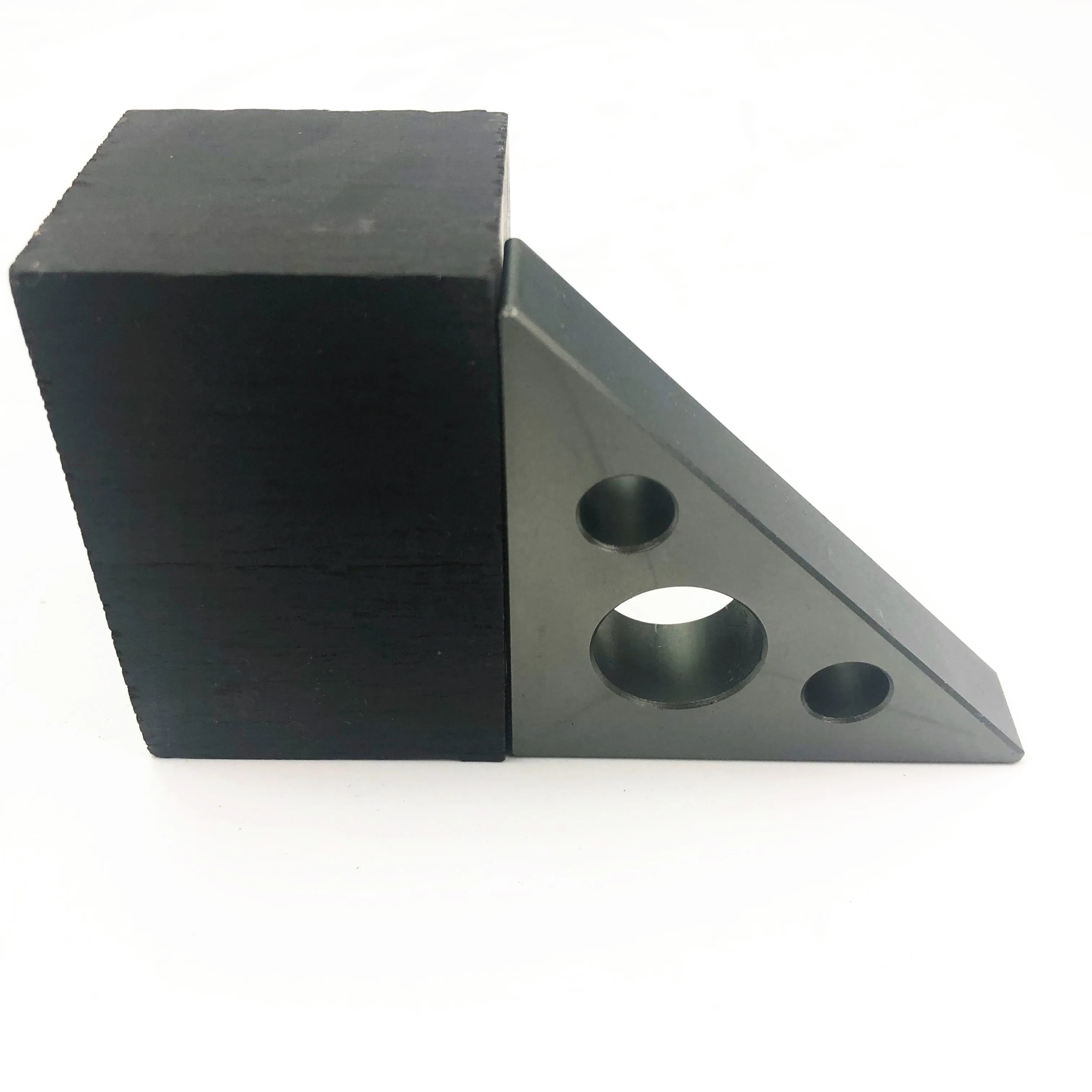 45 Degree Aluminum Alloy Angle Ruler Inch Metric Triangle Ruler Carpenter's Workshop Woodworking Square Multifunction Tool