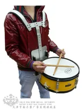 Henlucky Advanced packboard snare drum marching drums orange color musical instrument toca cajon baquetas maple wood drum sticks