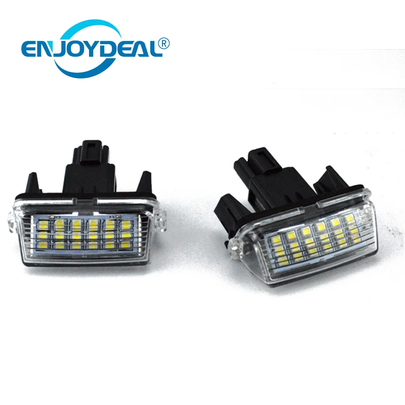 2 шт./компл. 18LED яркий белый номерной знак свет лампы для Toyota Camry 2012-16 EZ VIOS 14-16