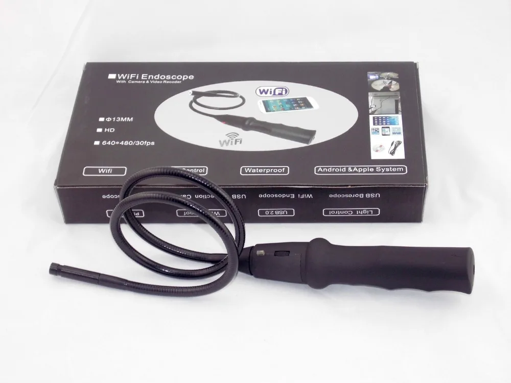 

Diameter 10mm WIFI Endoscope Camera Handheld Endoscope Support Android For Apple Tablet PC