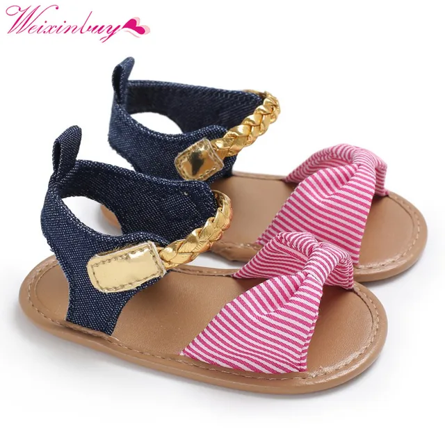 Newborn Baby Shoes Baby Girl Sandals Summer Baby Girl Shoes Cotton